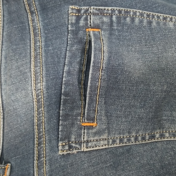 Naf Naf Boot Cut Medium Rise Blue Jean . 8 - Picture 7 of 16